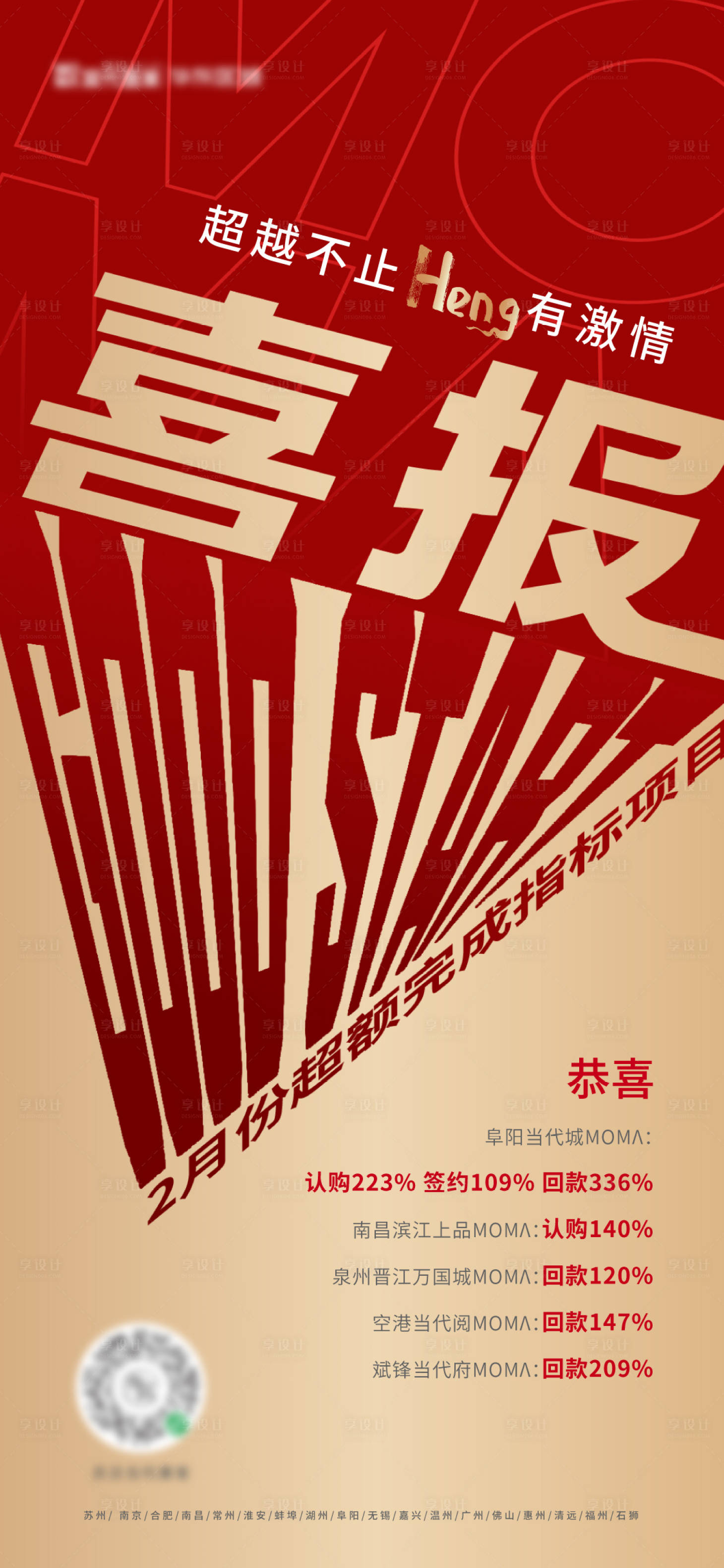 源文件下载【享设计】搜索编号：13910008737557539【创意喜报随手推海报】