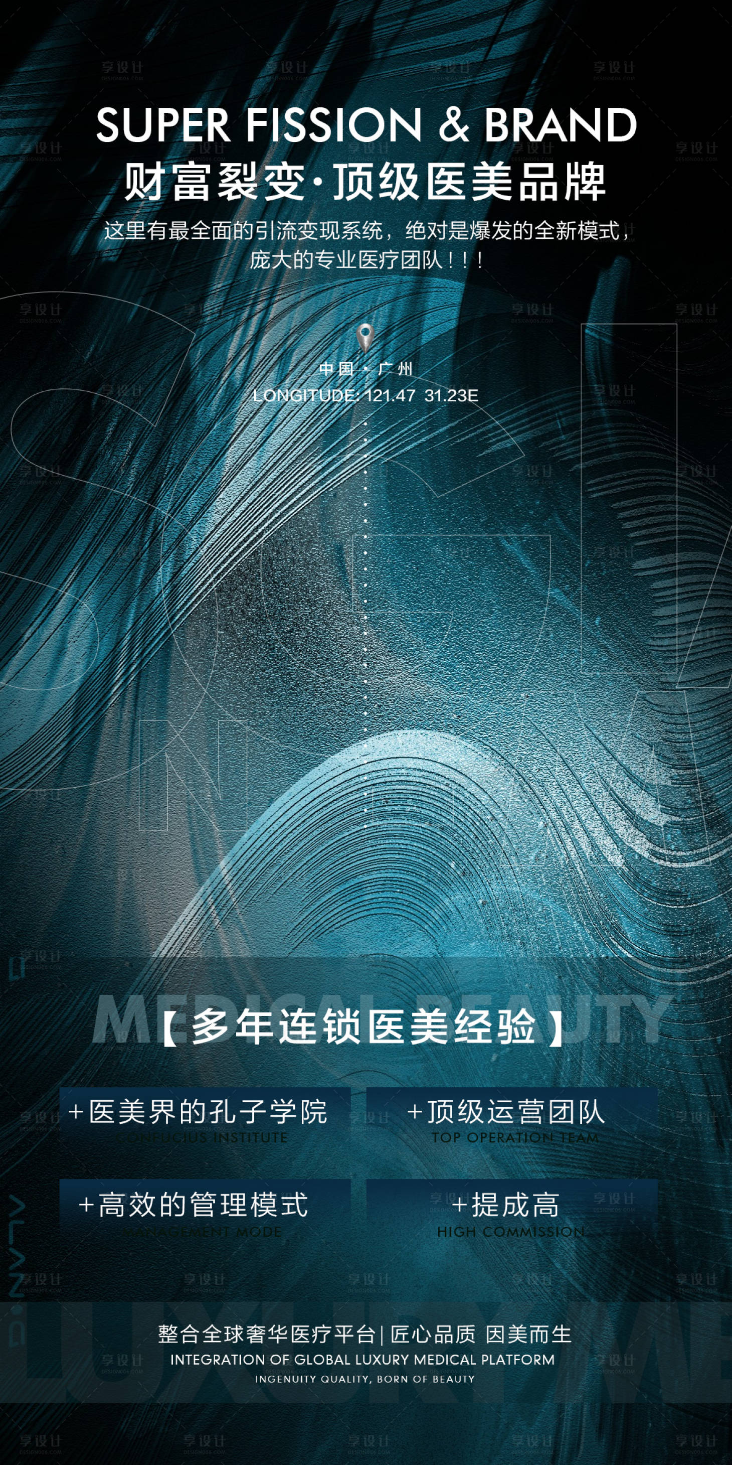 源文件下载【享设计】搜索编号：25260008984518245【医美品牌招商海报】