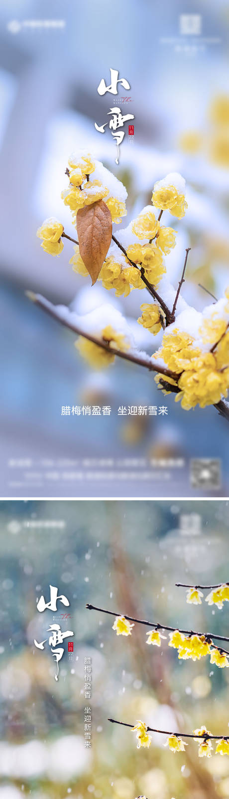 源文件下載【享設計】搜索編號：51140009206859910【小雪海報】