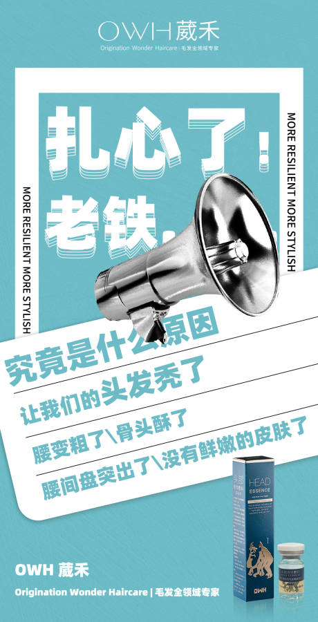 源文件下载【脱发植发宣传海报】编号：51250009196721123