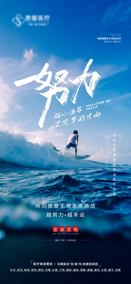 源文件下载【享设计】搜索编号：62830009184405130【努力雄心激昂坚定梦励志海报】