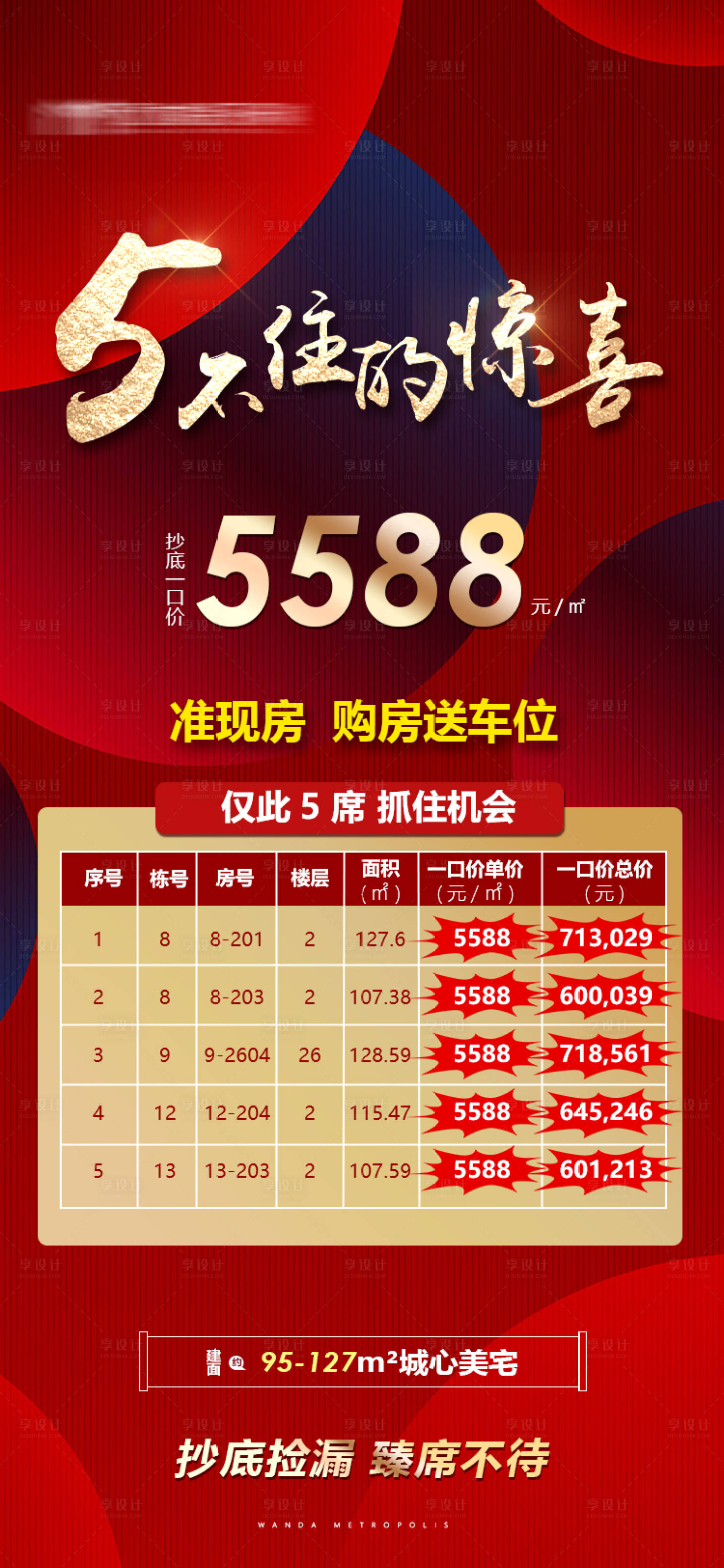 源文件下載【享設(shè)計】搜索編號：93750008938937112【地產(chǎn)特價房海報】