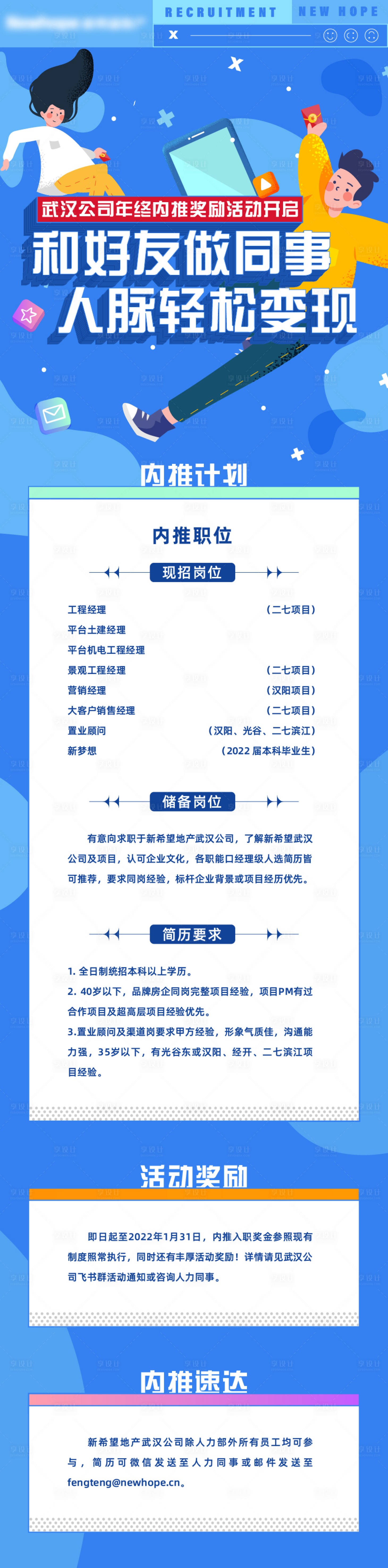 源文件下载【内推插画扁平孟菲斯长图】编号：14880008834271322