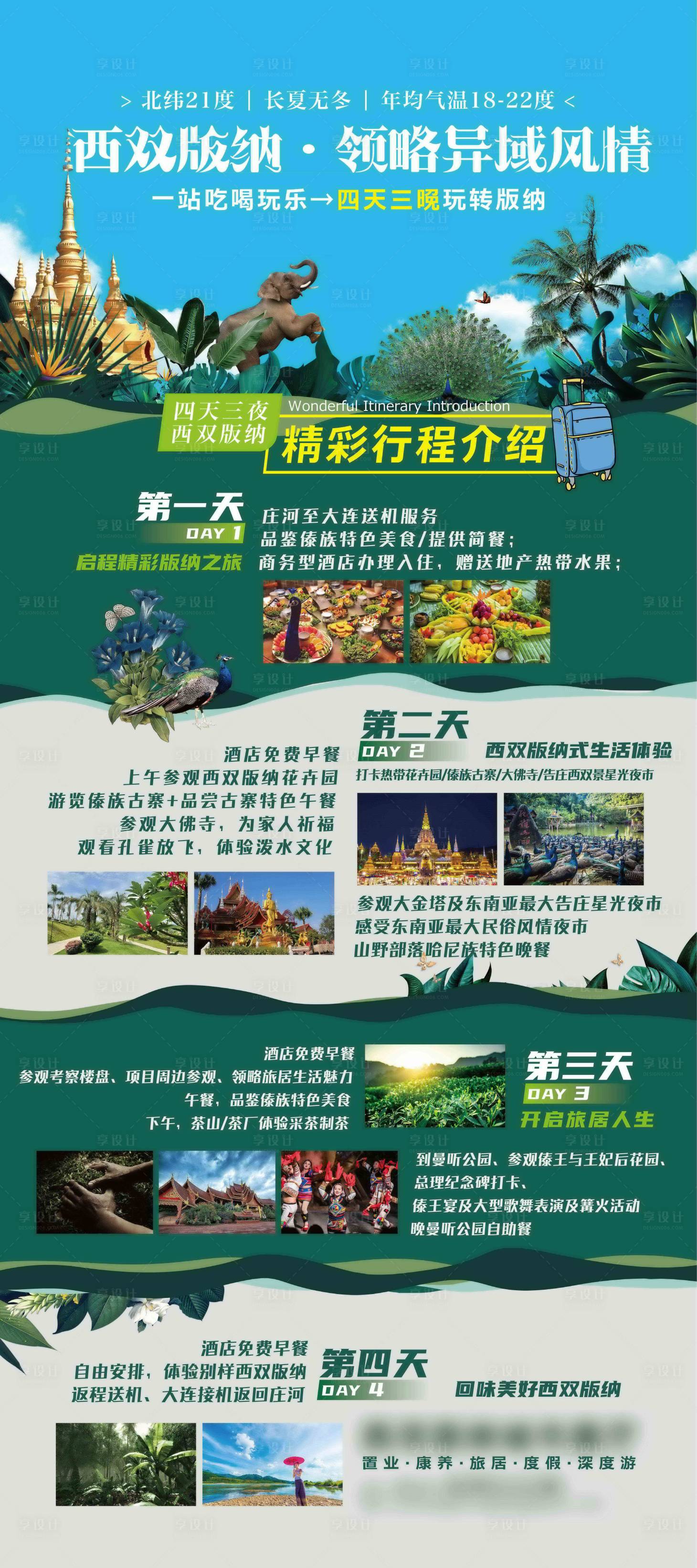 源文件下载【高端大气版纳雨林海报】编号：43230008793708590