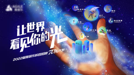 源文件下载【校园招聘创意海报展板】编号：80060008789017066