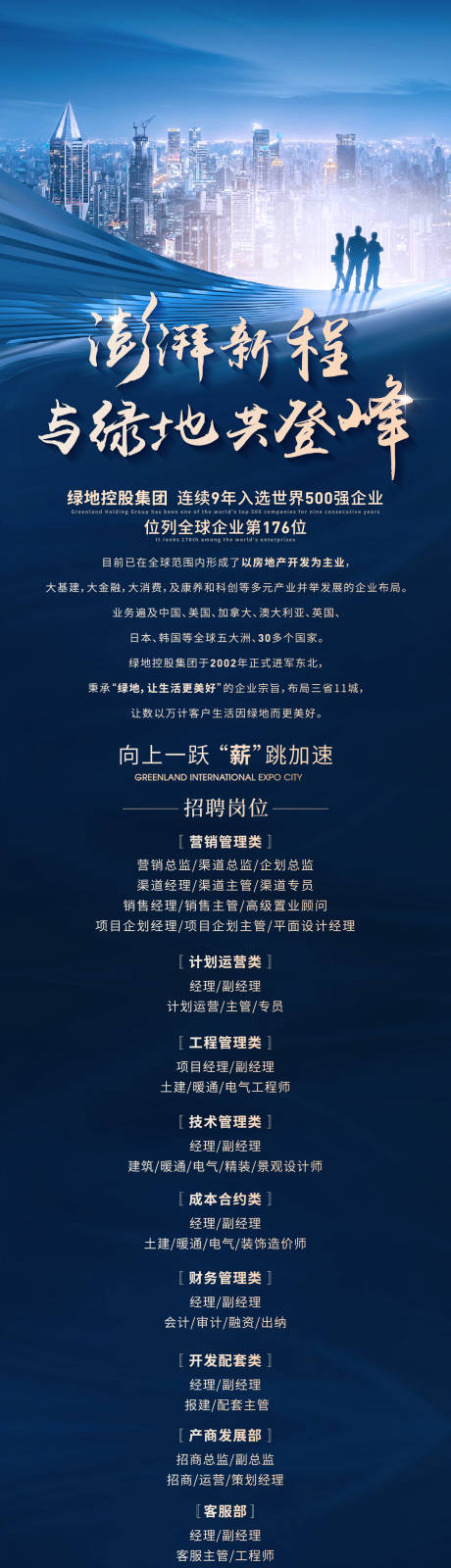 源文件下载【地产招聘长图海报】编号：37200009120003750