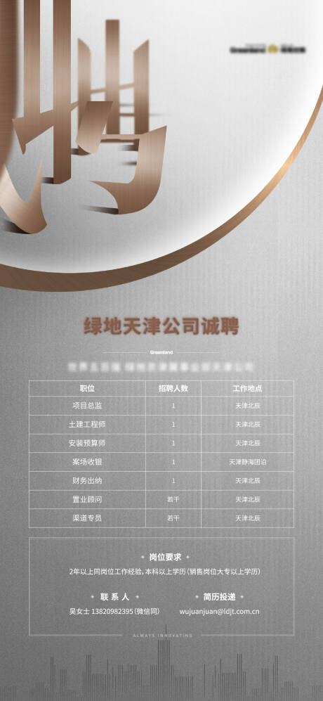 源文件下载【招聘海报】编号：79830008829352520