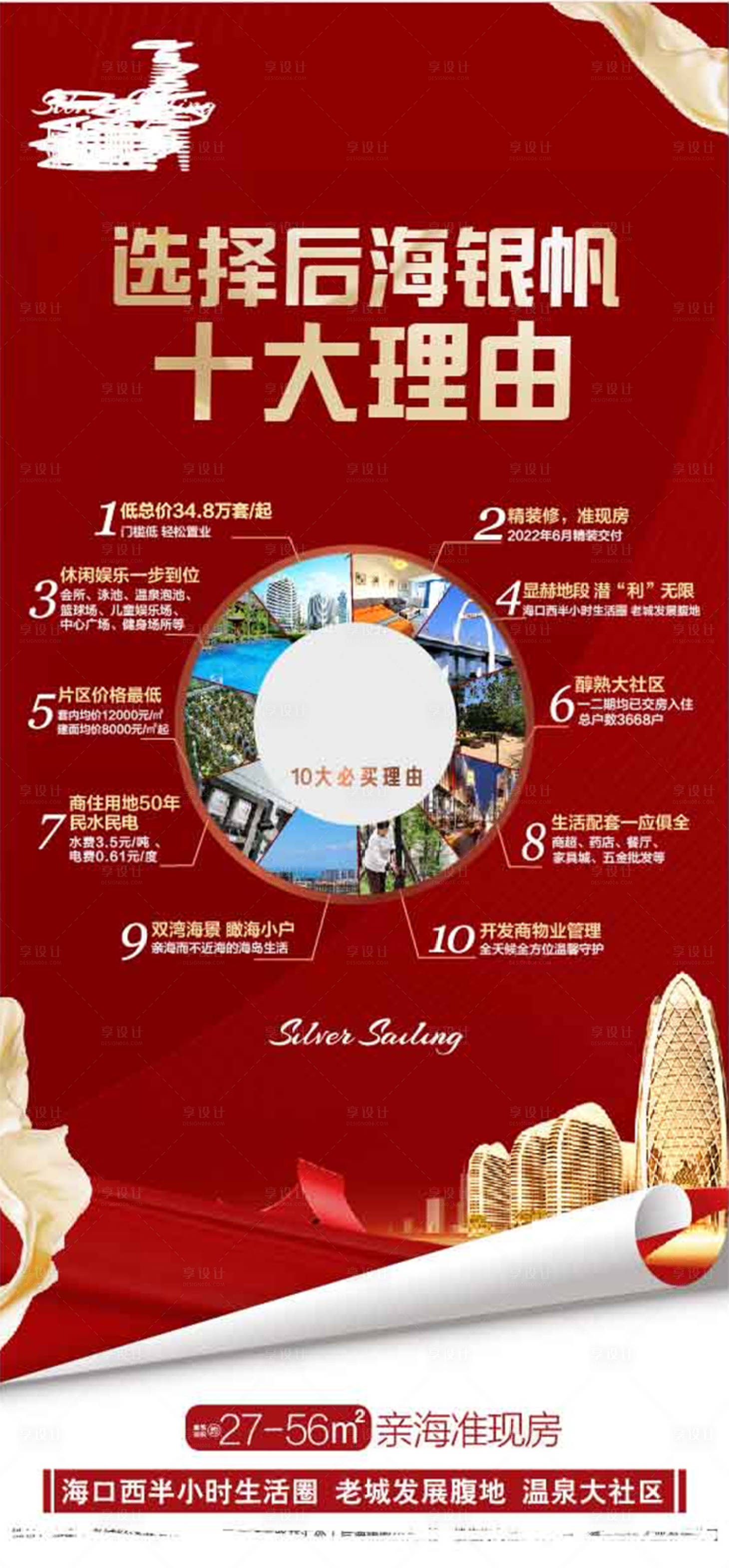 源文件下载【享设计】搜索编号：98420008866515525【地产十大理由价值点海报】