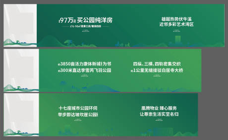 源文件下载【地产价值点海报展板】编号：43390008972884979