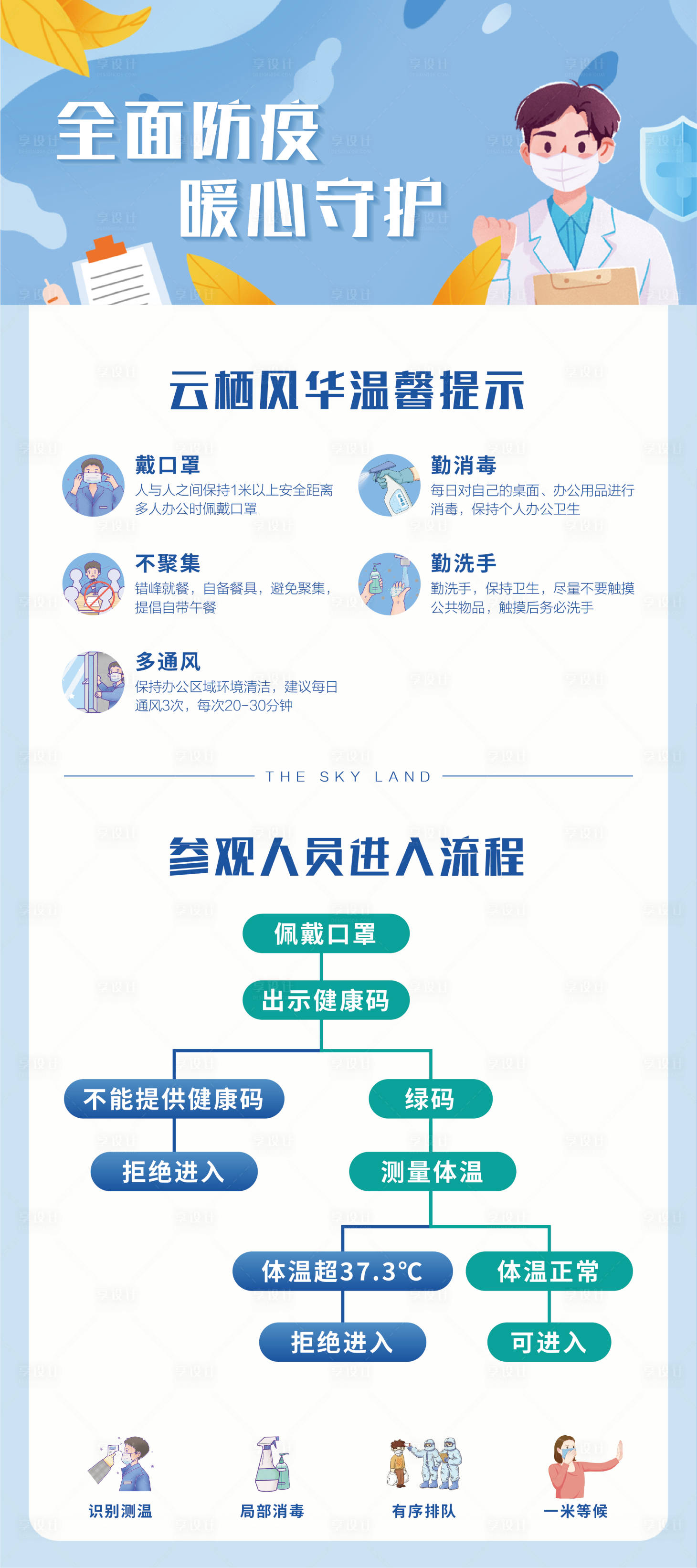 源文件下载【疫情防控易拉宝】编号：43940008953138570