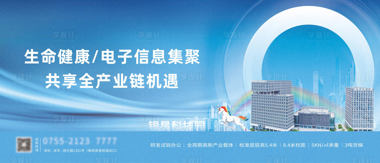源文件下载【享设计】搜索编号：60050009135375752【地产产业园展板】