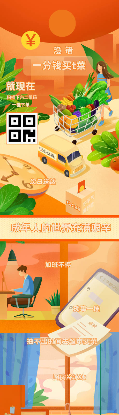 源文件下载【电商APP买菜优选系列海报】编号：39440009115805535