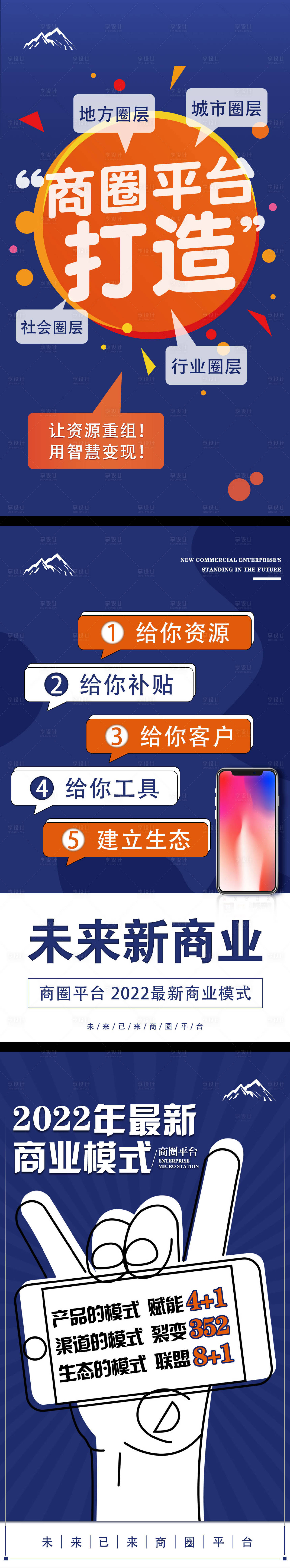 源文件下載【享設(shè)計(jì)】搜索編號(hào)：95360008730486470【微商造勢(shì)商業(yè)模式宣傳海報(bào)】