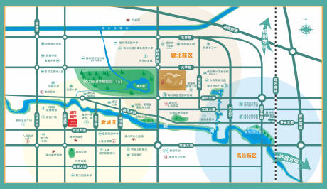源文件下载【地产区位图】编号：93090008982978045