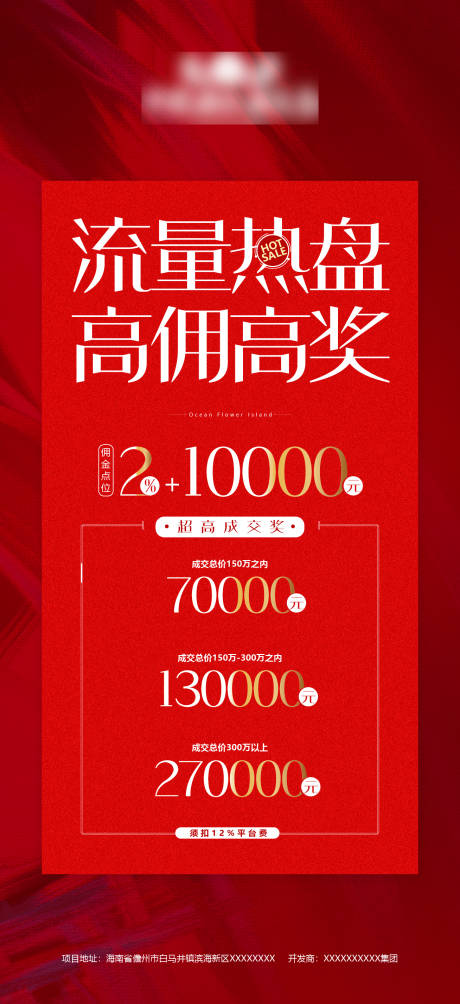 源文件下载【地产佣金海报】编号：90480008684749183