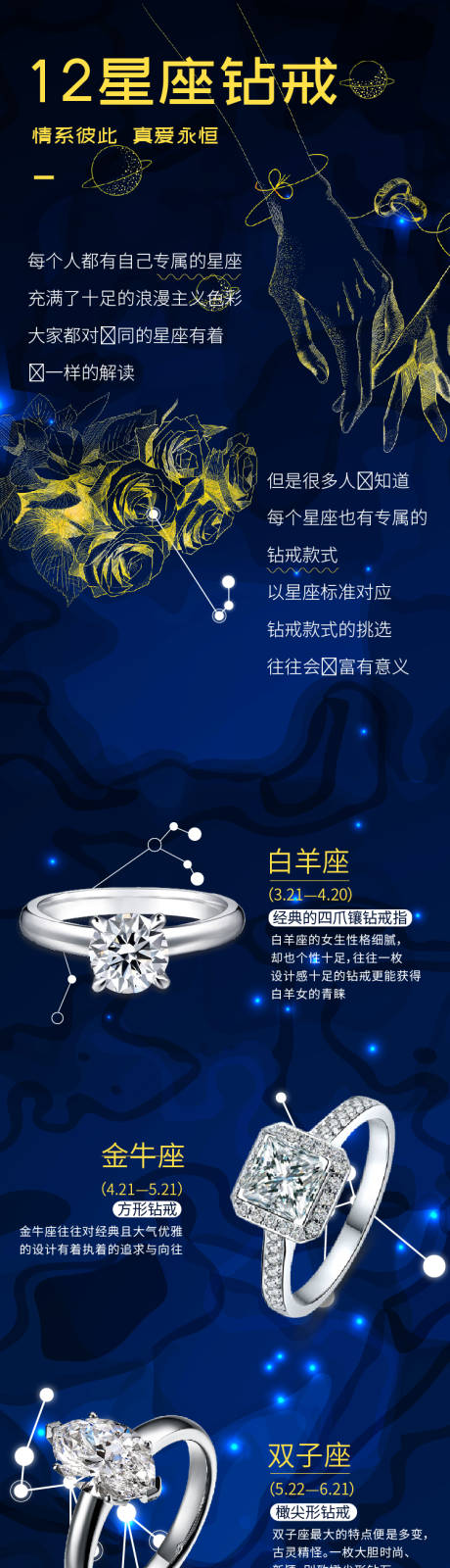 源文件下载【星座钻石戒指长图】编号：12170008930589604