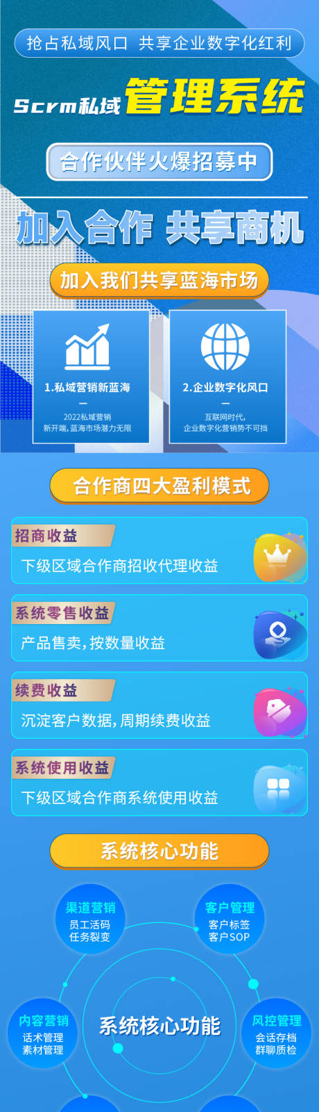 源文件下载【管理系统长图】编号：20220311101109420