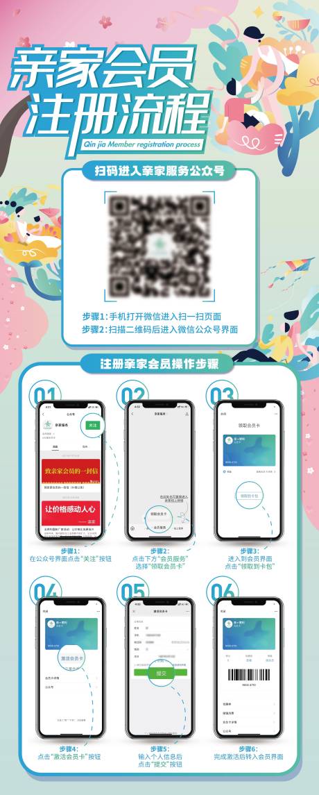 源文件下载【会员注册流程展架易拉宝】编号：37110008933006003