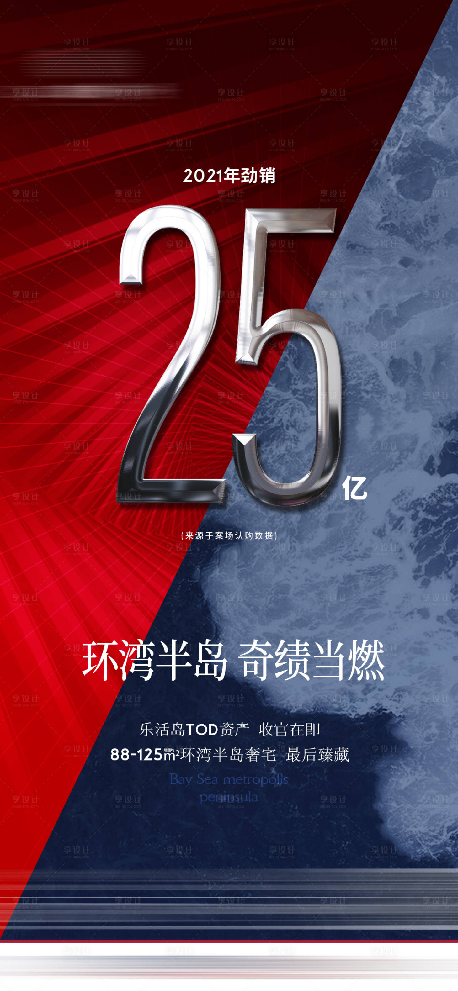 源文件下載【享設計】搜索編號：80790009202956315【紅金質感大都會海報】