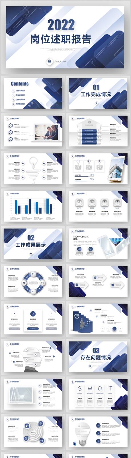 源文件下载【简约岗位述职报告】编号：63040008987307346