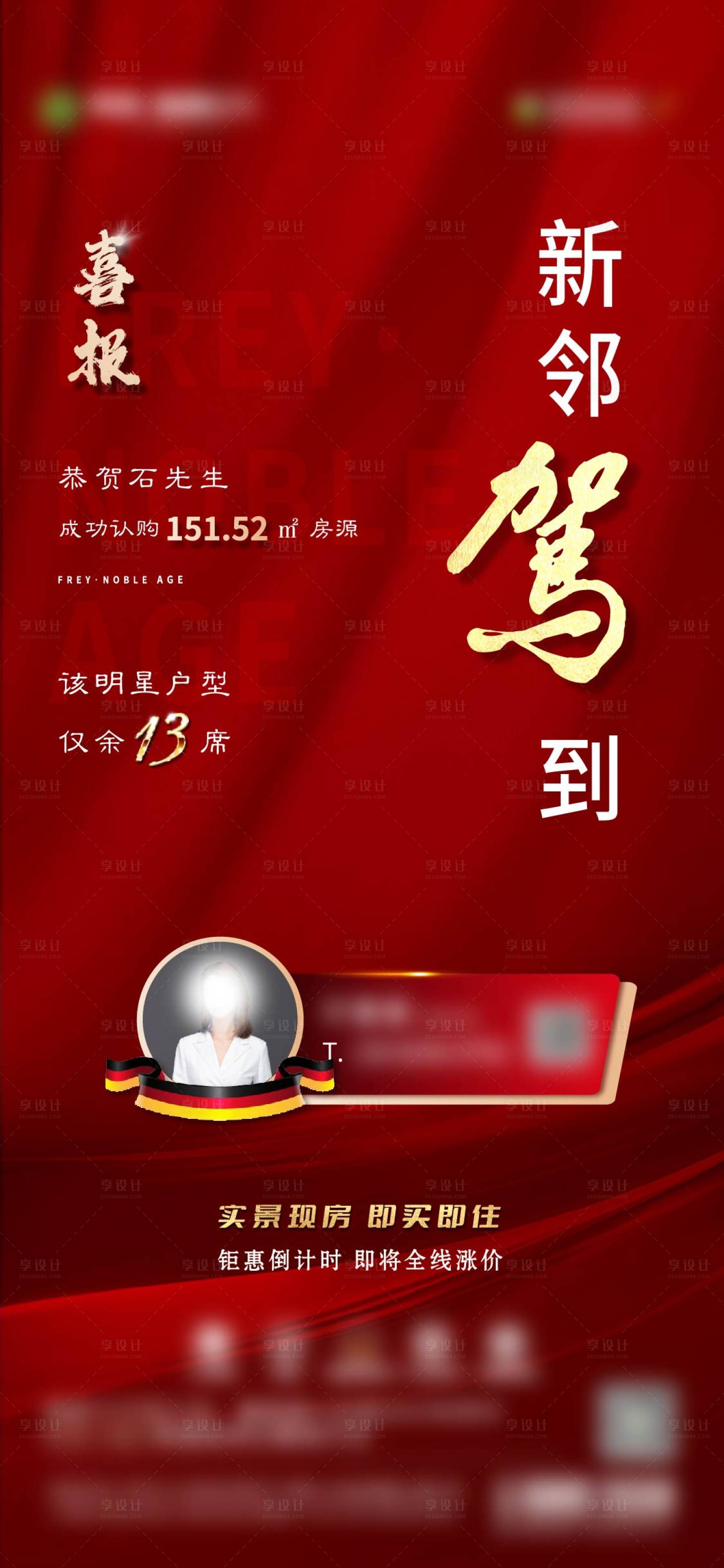 源文件下载【置业顾问喜报海报】编号：68480008884226988