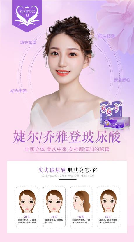 源文件下载【医美整形玻尿酸海报】编号：61320009192528557