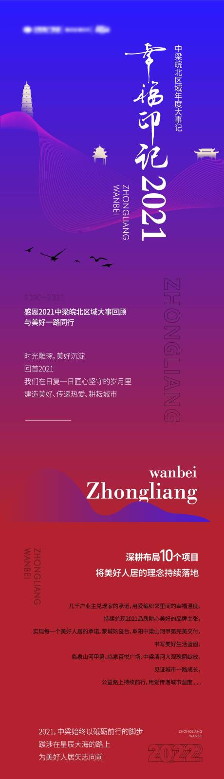 源文件下载【房地产2021年终长图海报】编号：20220322162201268