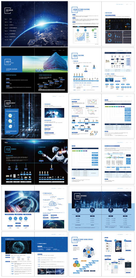 源文件下载【企业科技品牌宣传画册】编号：20220320185543907