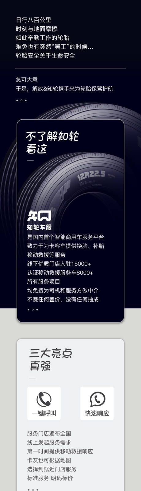 源文件下载【轮胎救援服务上线推广图文设计】编号：38020009089447371