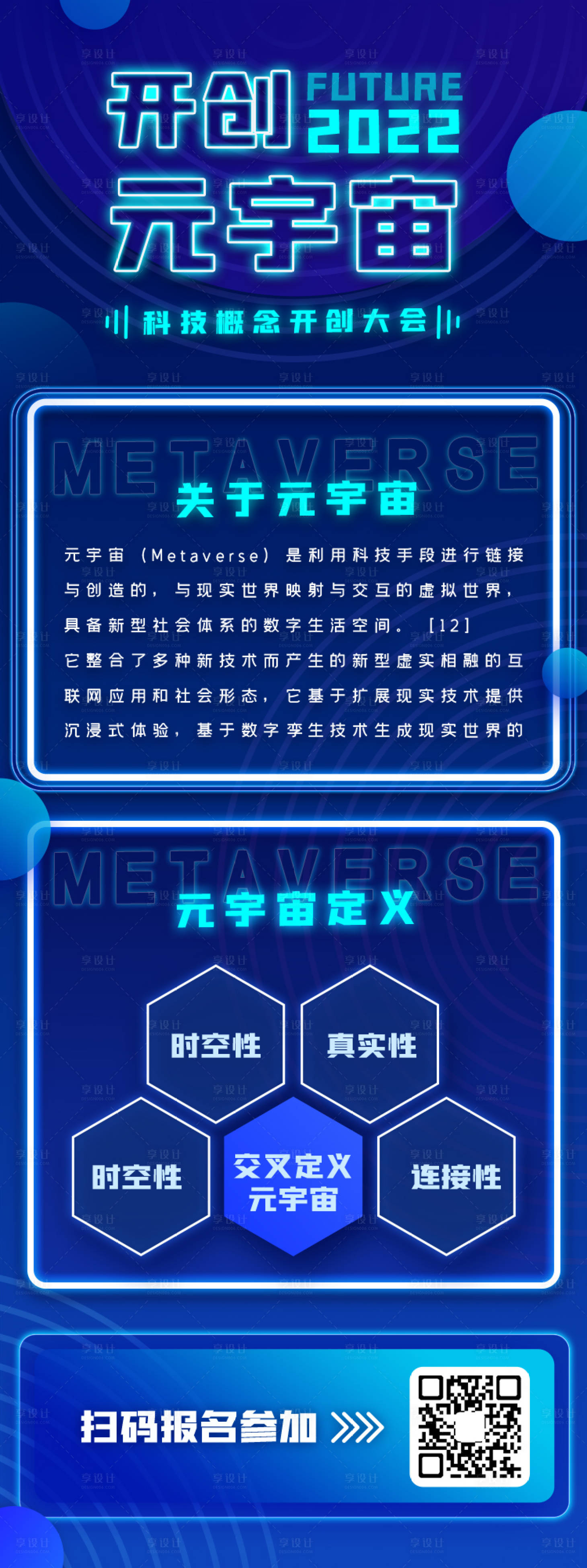 源文件下載【科技技術(shù)未來商業(yè)峰會(huì)長(zhǎng)圖海報(bào)】編號(hào)：34940009118768159
