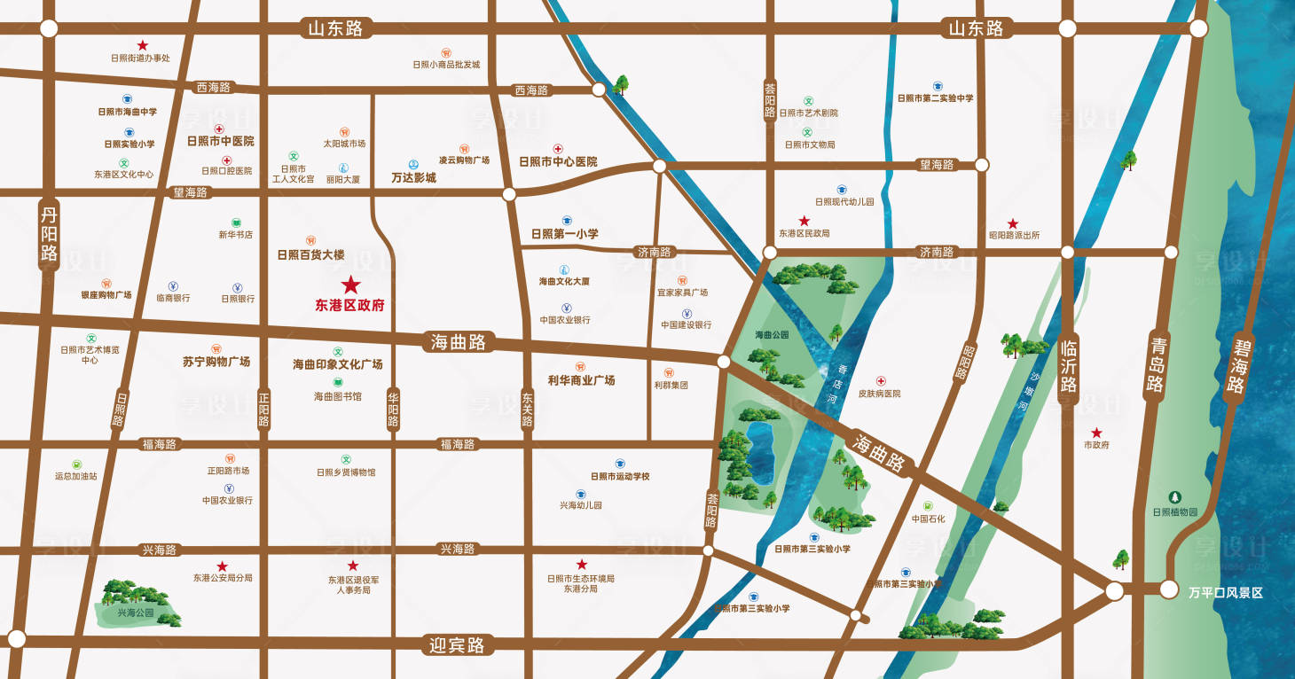 源文件下载【享设计】搜索编号：81170008689318847【区位图设计】