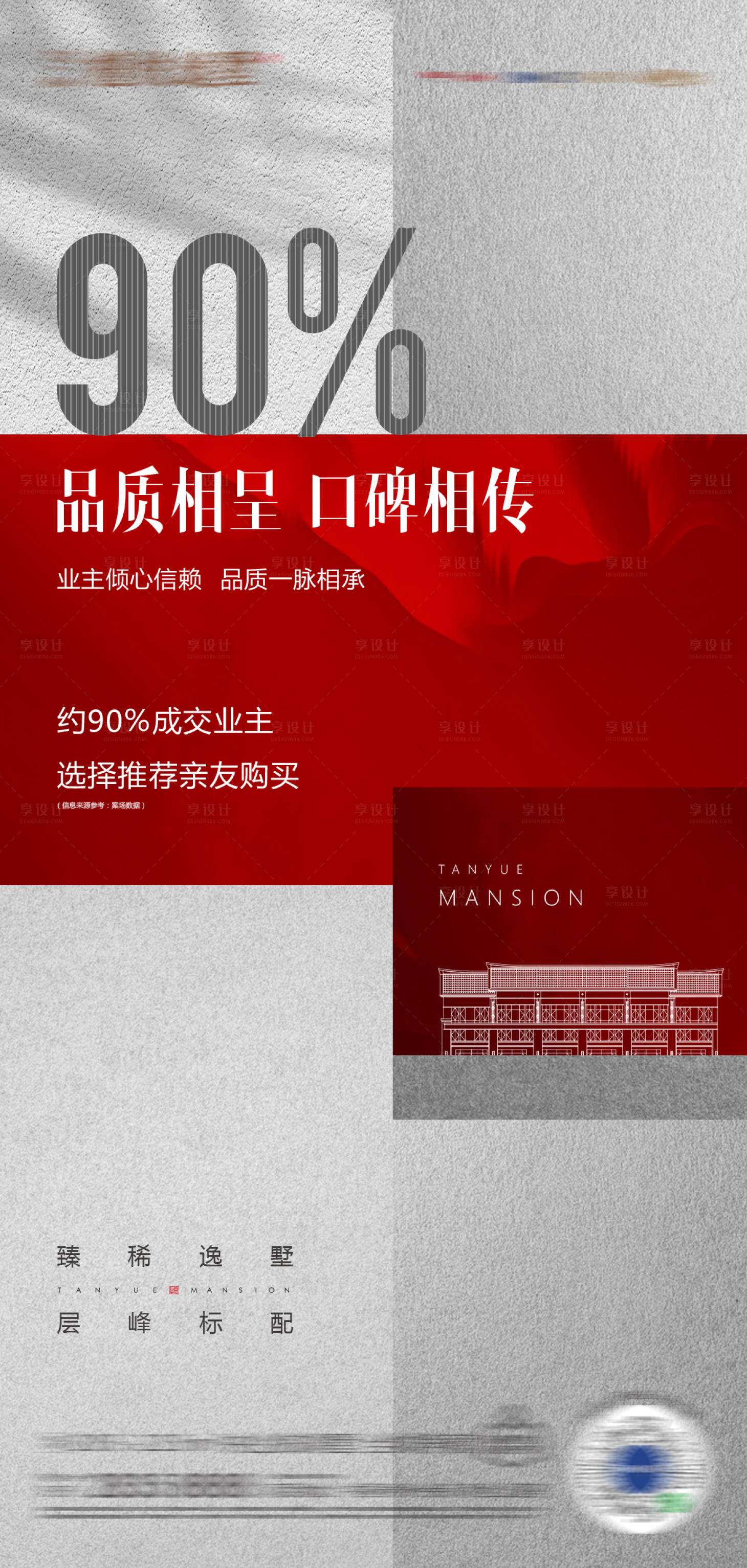 源文件下载【享设计】搜索编号：44200008948313223【地产热销海报】