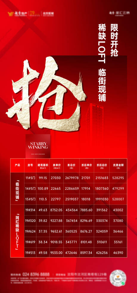 源文件下载【特价房红金海报】编号：27860009171396764