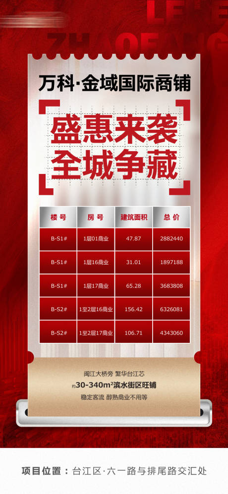 源文件下载【地产特惠房海报】编号：68850009098052960