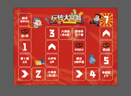 源文件下載【大富翁活動(dòng)游戲地貼】編號(hào)：42260008767485353