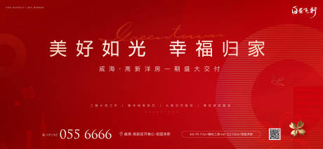源文件下载【地产交付活动背景板】编号：78180009150446447