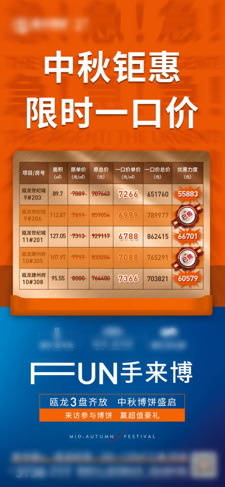 源文件下载【房地产中秋特价房海报】编号：21290009186408867