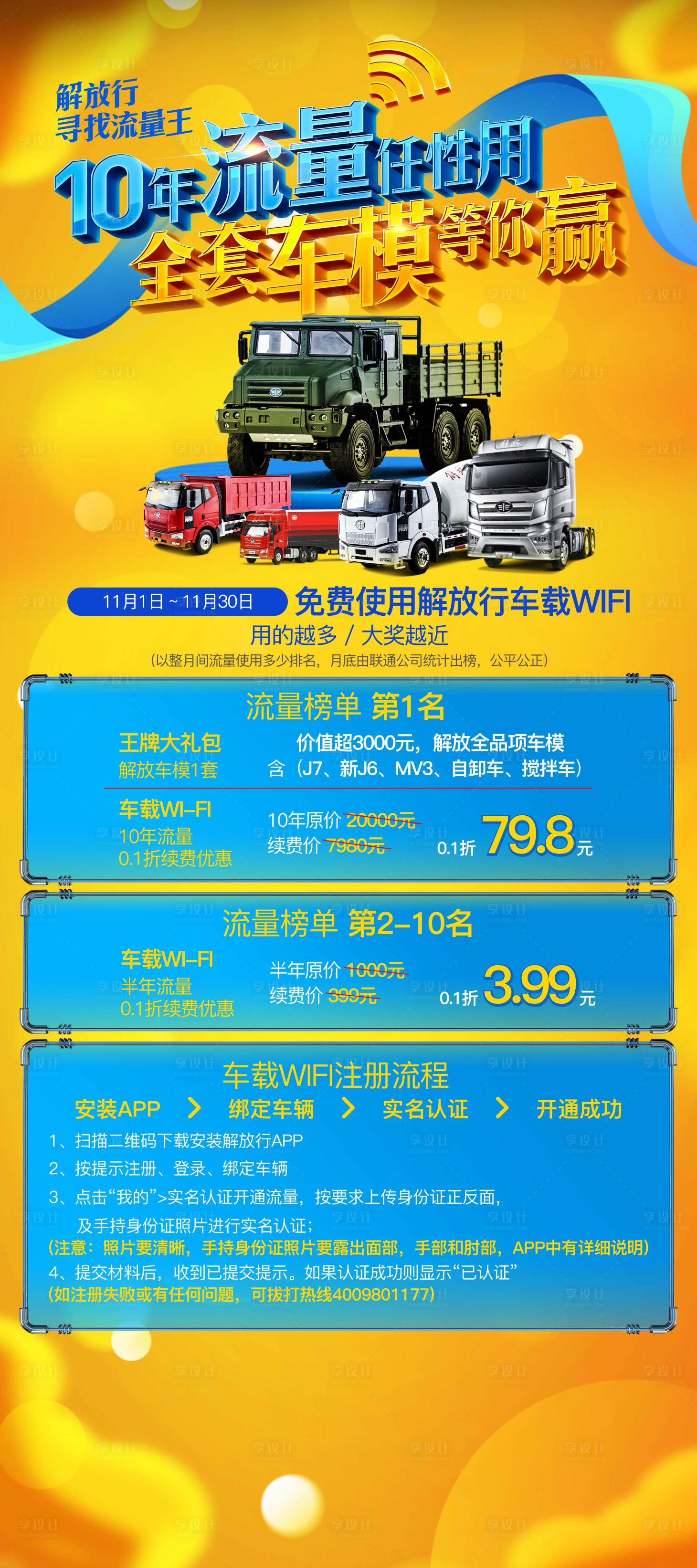 源文件下載【流量王活動送車模易拉寶】編號：31220008814904763