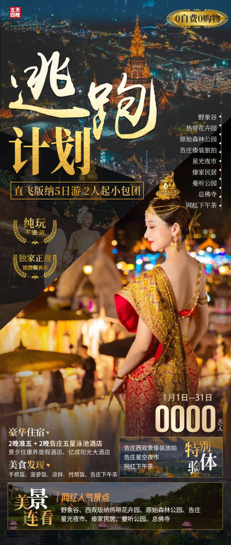 源文件下载【云南版纳旅游】编号：56460008815379719