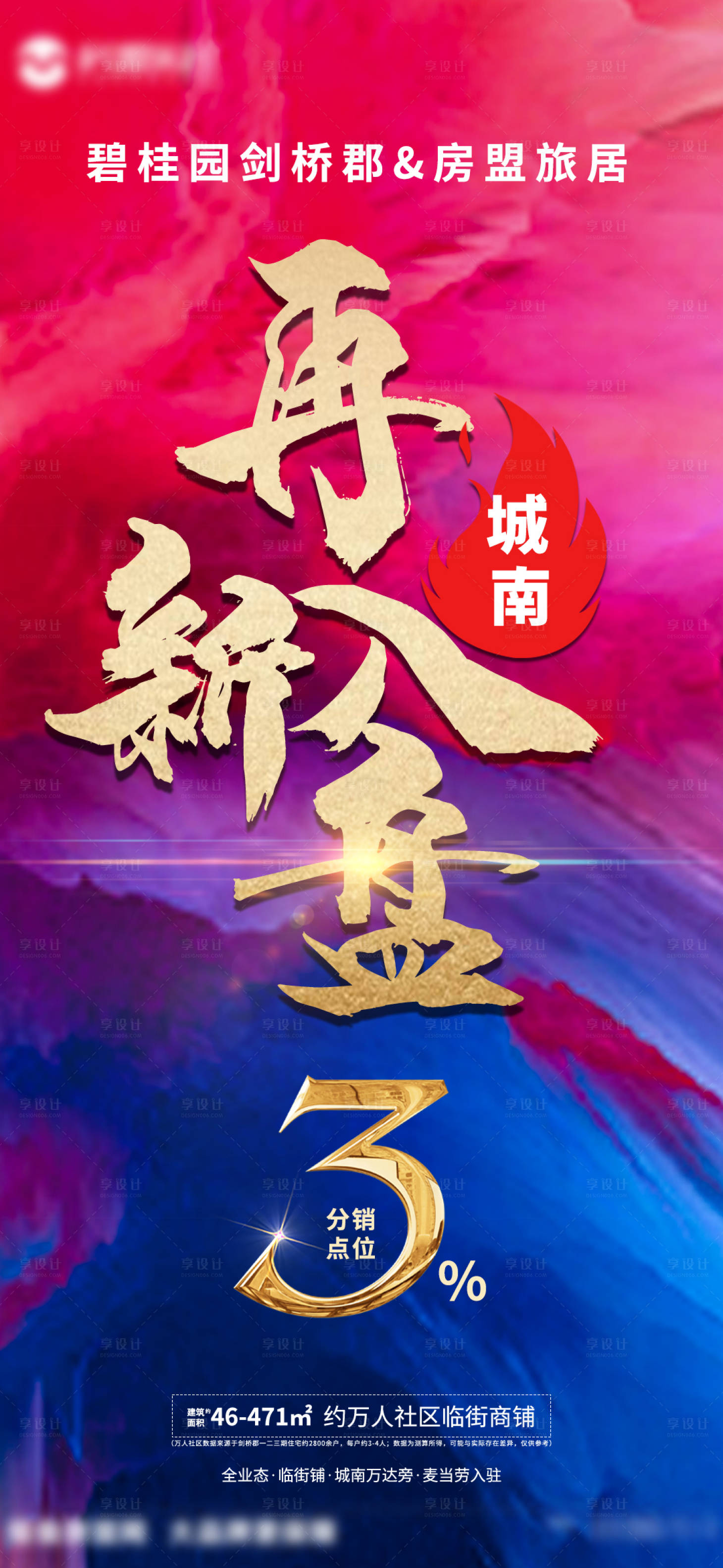 源文件下載【享設計】搜索編號：76350008839167888【地產熱銷大字報傭金點位圖】