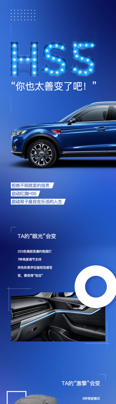 源文件下載【汽車賣點長圖海報】編號：12650008927884072