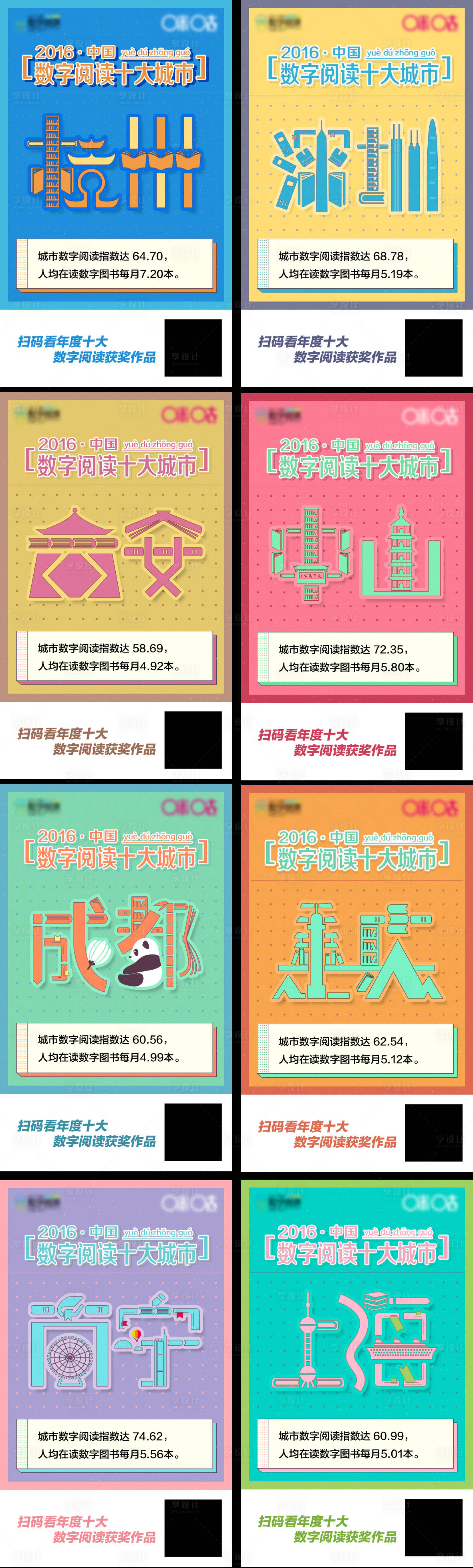 源文件下载【享设计】搜索编号：39900008704783684【阅读城市创意插画系列海报】