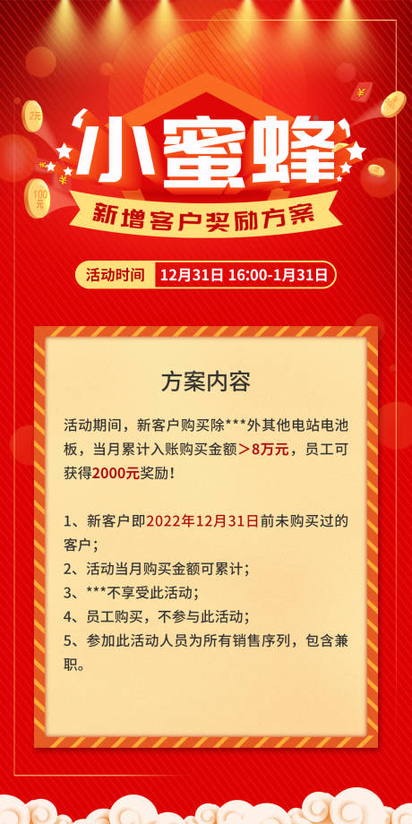 源文件下载【小蜜蜂活动海报】编号：72190008937083796