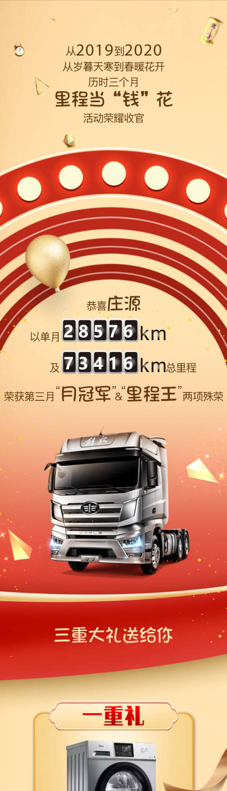 源文件下载【享设计】搜索编号：92660008918077638【里程王总赛季活动获奖长图海报】
