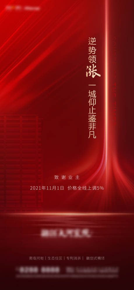 源文件下载【房地产价格上涨海报】编号：29040009140174536