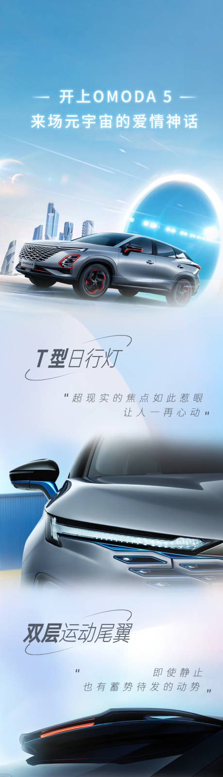 源文件下载【汽车小清新卖点长图】编号：24490008905637882