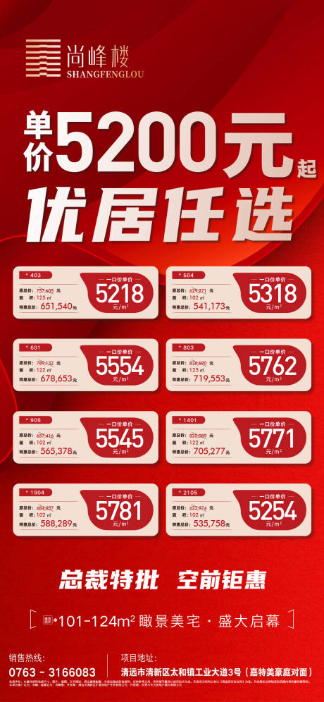 源文件下载【享设计】搜索编号：18020009018756671【地产大字报房源红图海报】