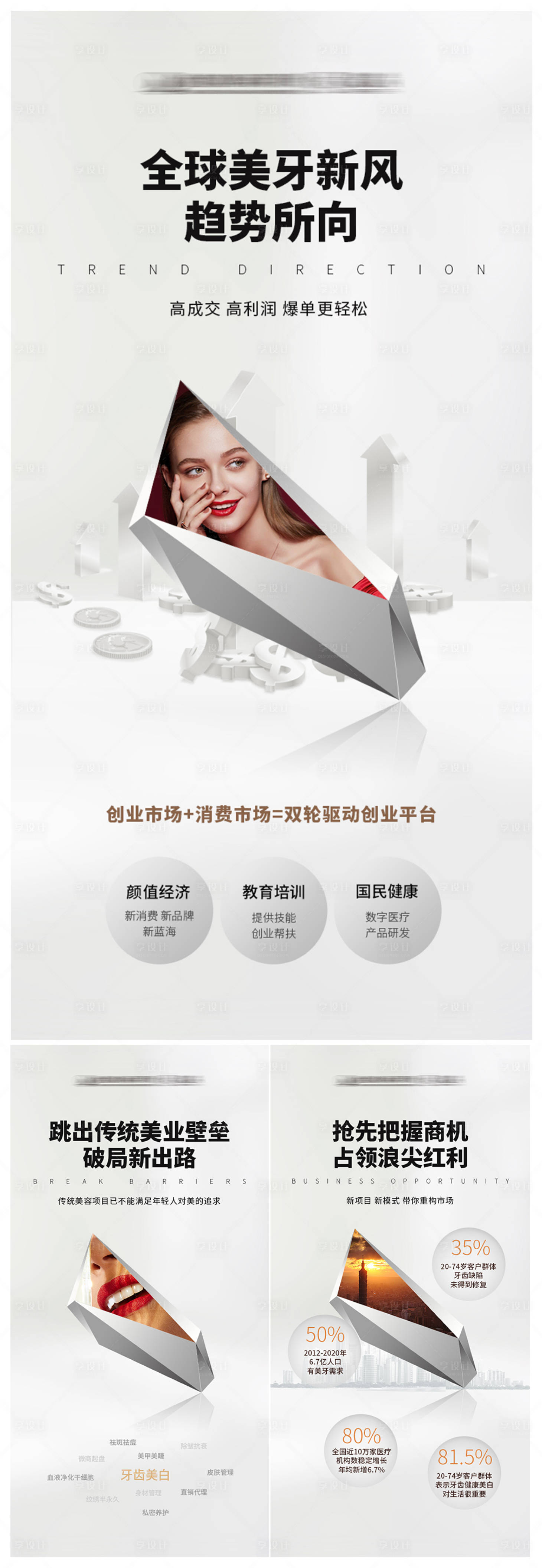 源文件下載【享設(shè)計(jì)】搜索編號：89800009199021540【瓷貼面微商招商加盟海報(bào)】