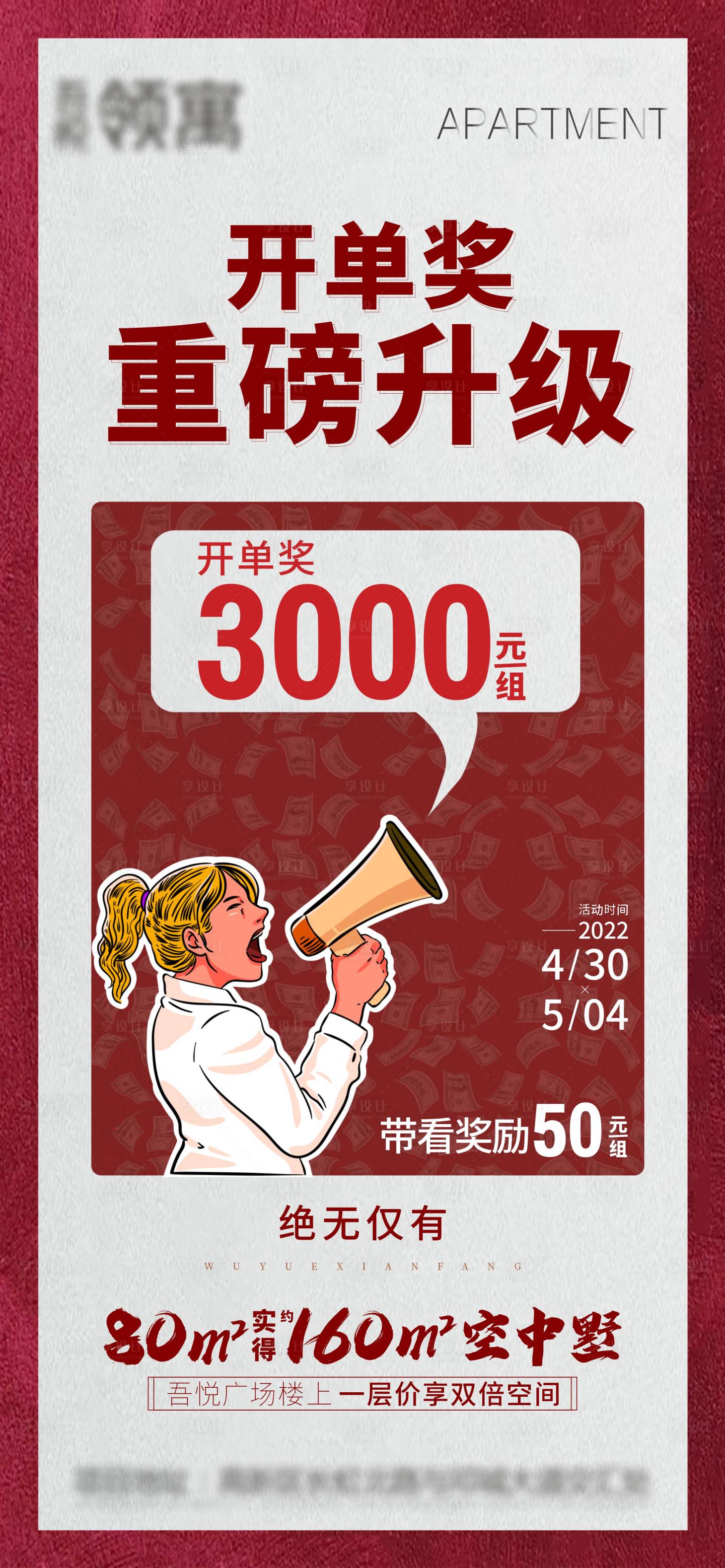 源文件下载【地产奖励升级海报】编号：36750009739147195