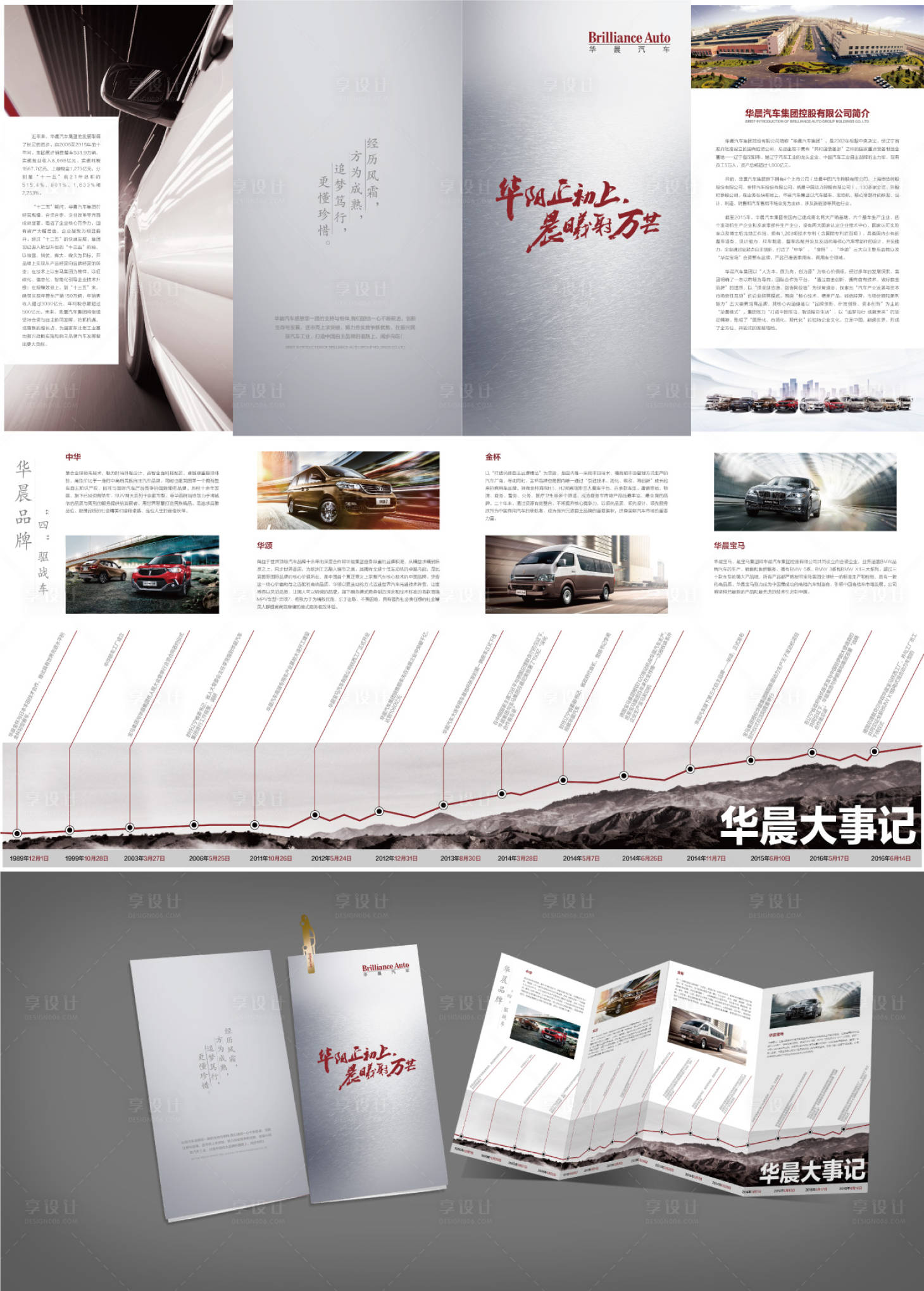 源文件下载【享设计】搜索编号：23980009636674880【汽车车企四折页】